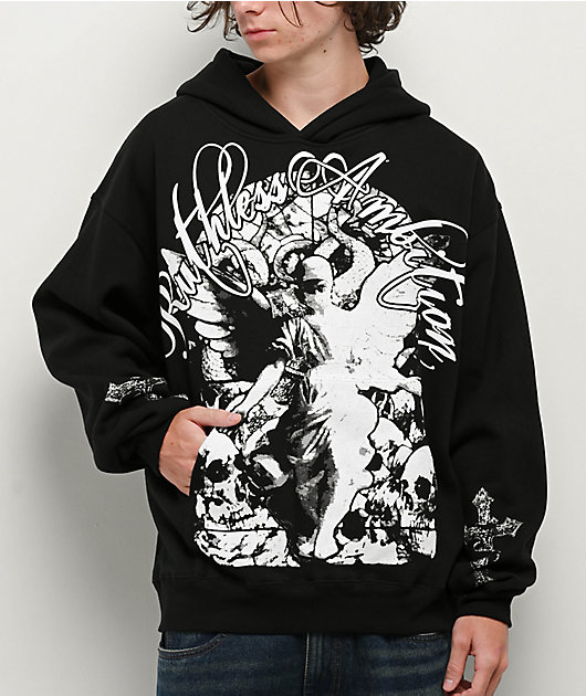 Ninth Hall Ruthless Angel Black Hoodie | Zumiez