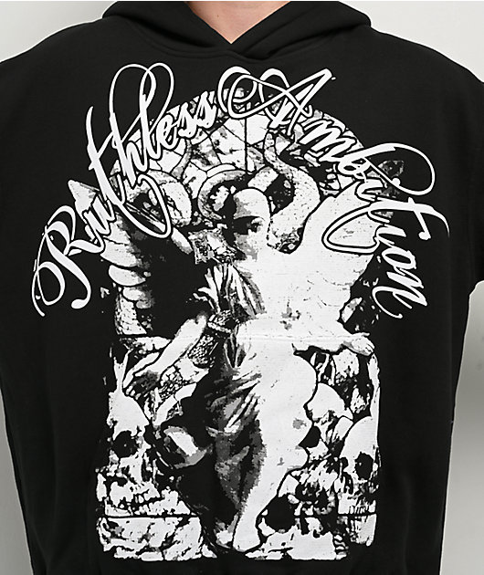 Ninth Hall Ruthless Angel Black Hoodie