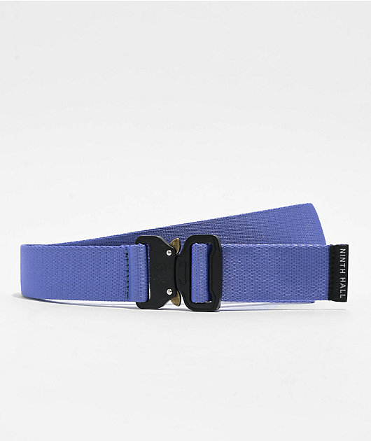 Ninth Hall Salver Purple Web Belt
