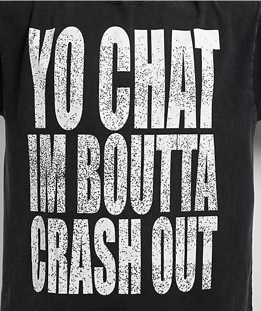 Ninth Hall Say It To My Face Black T-Shirt