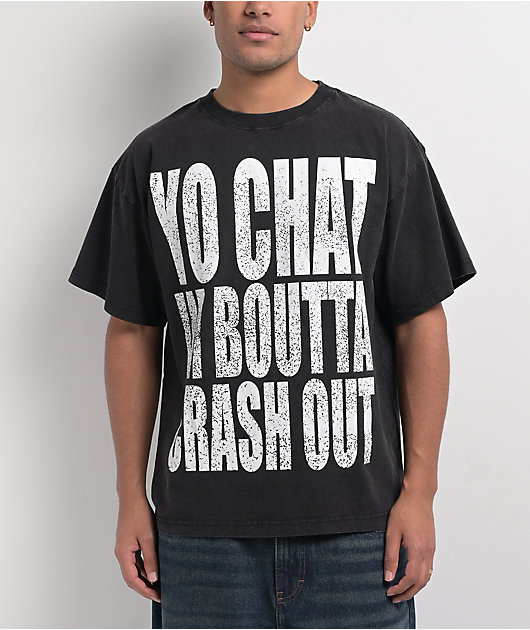 Ninth Hall Say It To My Face Black T-Shirt | Zumiez