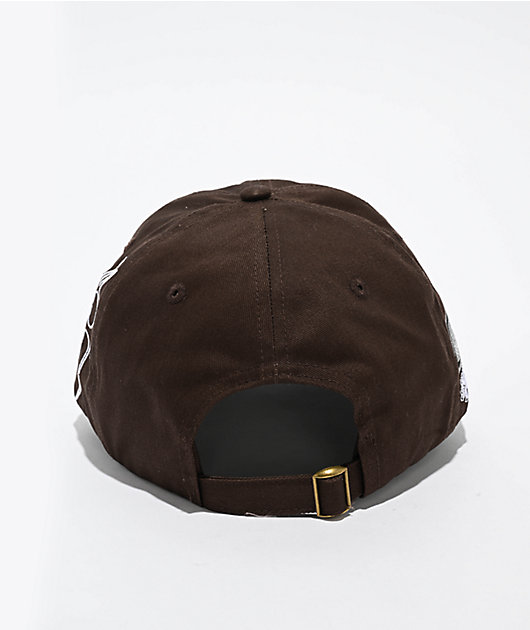 Ninth Hall Serviced Brown Strapback Hat