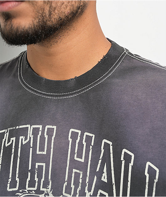 Ninth Hall Shipwreck Black Wash Tank Top