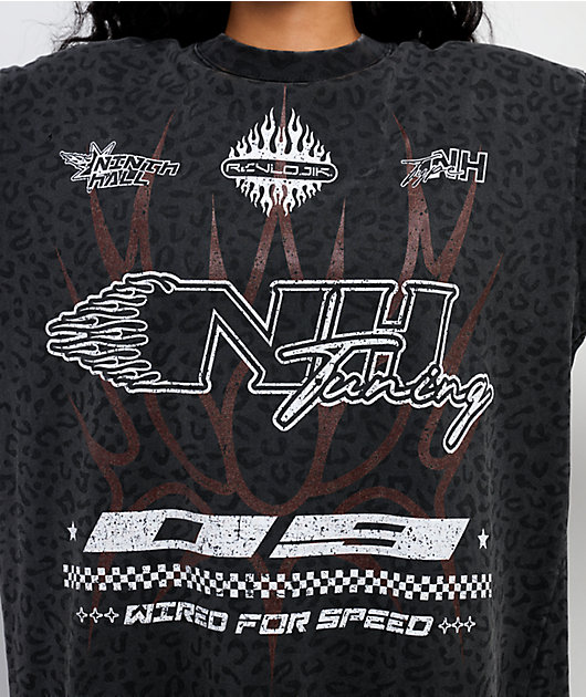 Ninth Hall Spoilers & Fit Checks Black Leopard T-Shirt