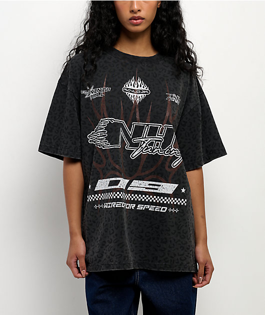 Ninth Hall Spoilers & Fit Checks Black Leopard T-Shirt
