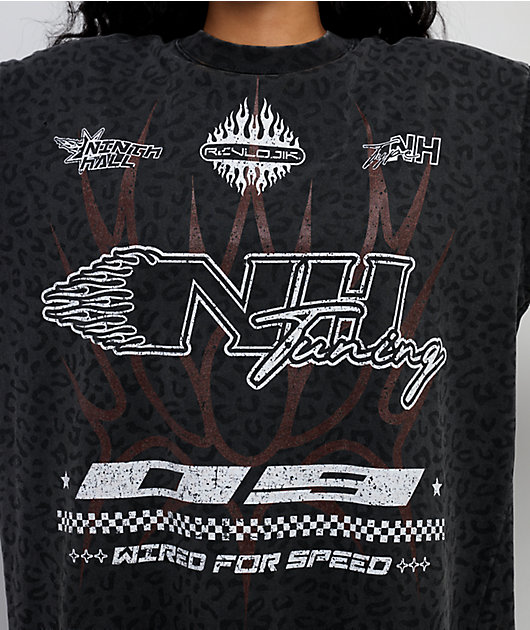 Ninth Hall Spoilers & Fit Checks Black Leopard T-Shirt | Zumiez