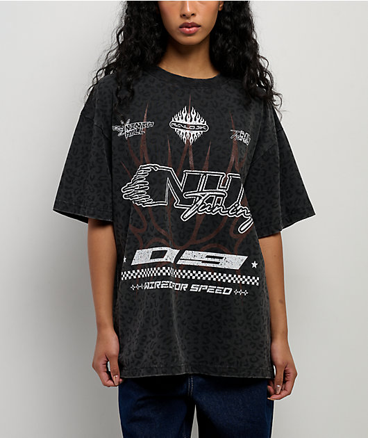 Ninth Hall Spoilers & Fit Checks Black Leopard T-Shirt | Zumiez