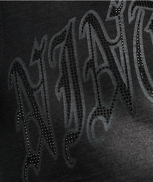 Ninth Hall Stone Fein Black Wash T-Shirt