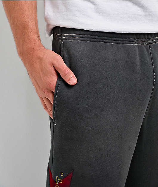 Ninth Hall Stub Star Grey Baggy Sweatpants