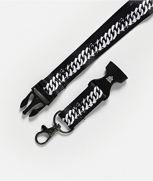 Ninth Hall Swang Black Lanyard