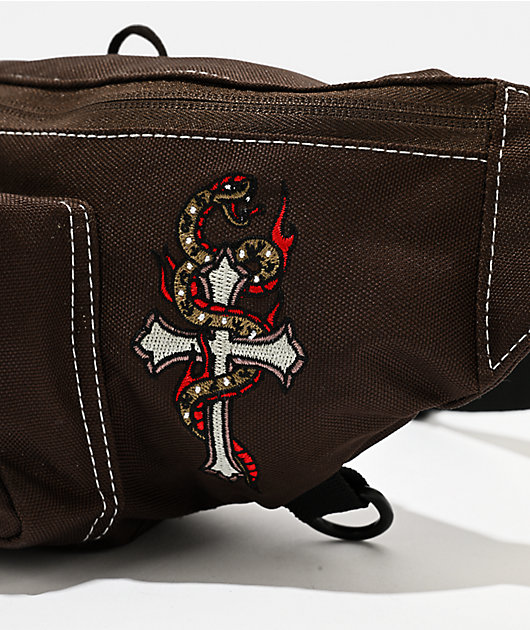 Ninth Hall Tatted V2 Brown Fanny Pack