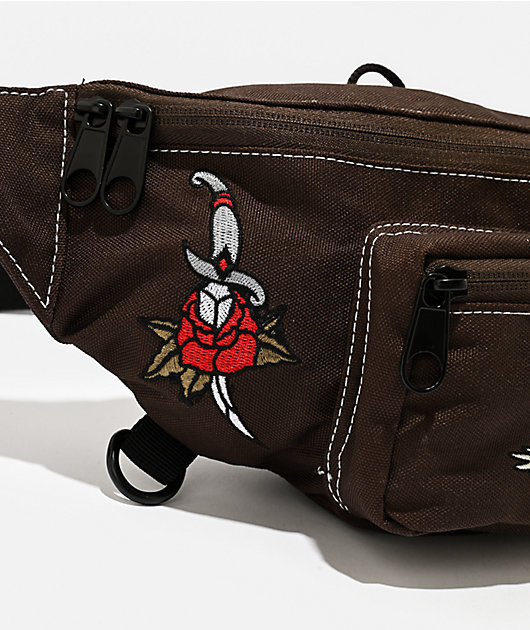 Ninth Hall Tatted V2 Brown Fanny Pack