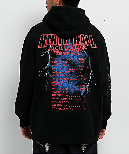 Ninth Hall Tour Black Hoodie | Zumiez