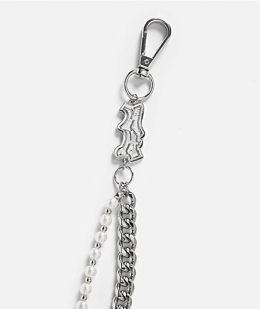 Ninth Hall Tout Silver & Pearl Pocket Chain