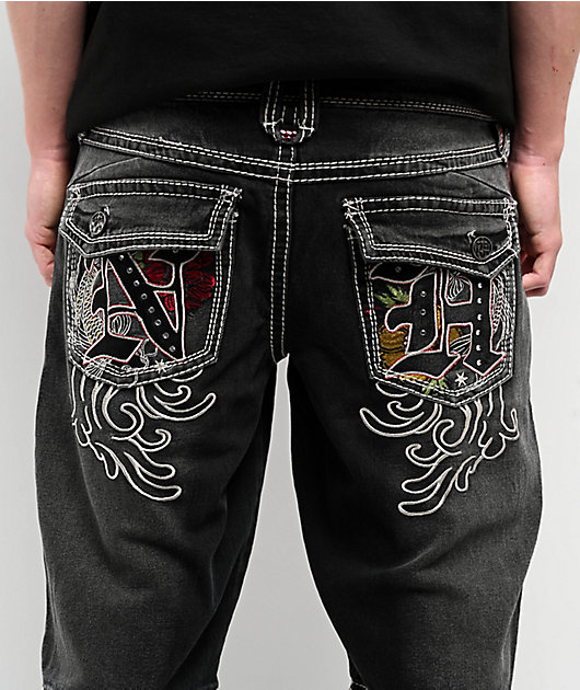 Ninth Hall Tout Slim Black Wash Denim Shorts | Zumiez