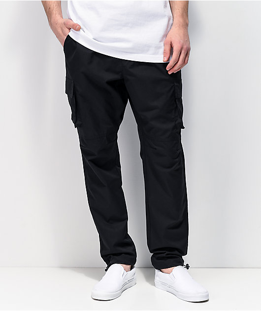 Ninth Hall Trance Black Cargo Pants | Zumiez