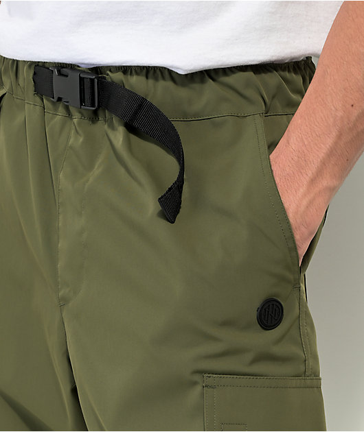 Ninth Hall Trance Olive Cargo pantalones