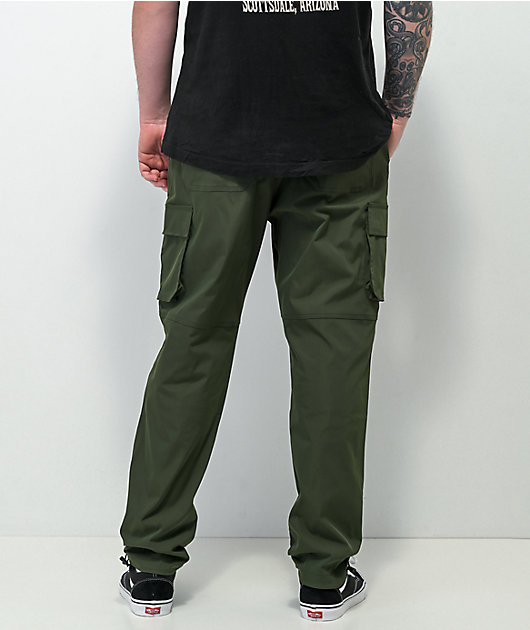 Ninth Hall Trance pantalones cargo verde  