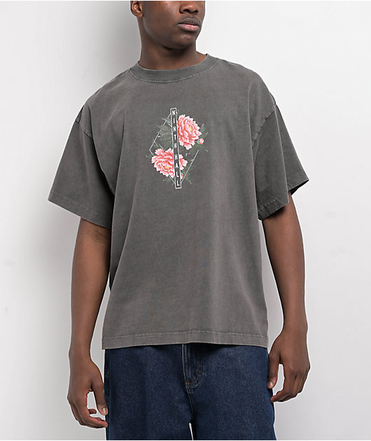 Ninth Hall Venom Charcoal T-Shirt | Zumiez
