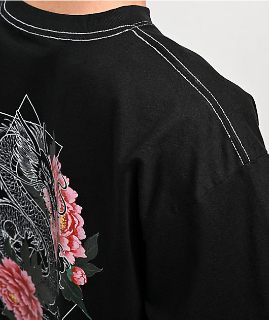 Ninth Hall Venom Contrast Black T-Shirt | Zumiez