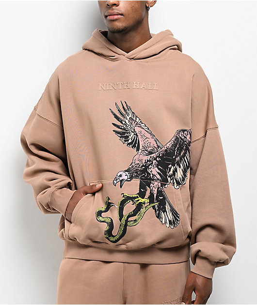 H*E様 Golden Brown Brothers Hoodie XXL Ninth Hall Vulture Brown Hoodie | Zumiez