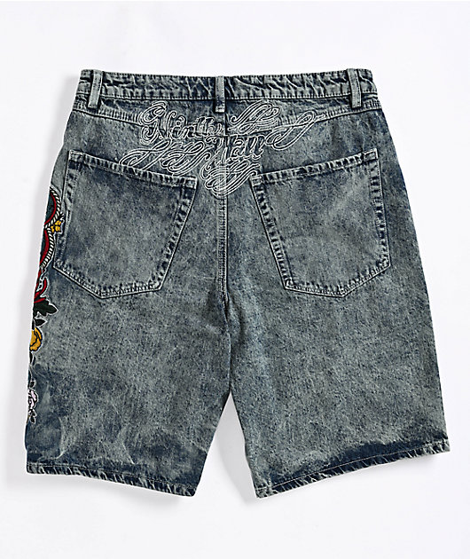MIRROR9★Denim half pants Denim half pants/2color – MIRROR9