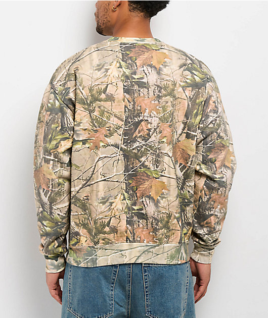 Ninth Hall With The Wind Camo Crewneck Sweatshirt