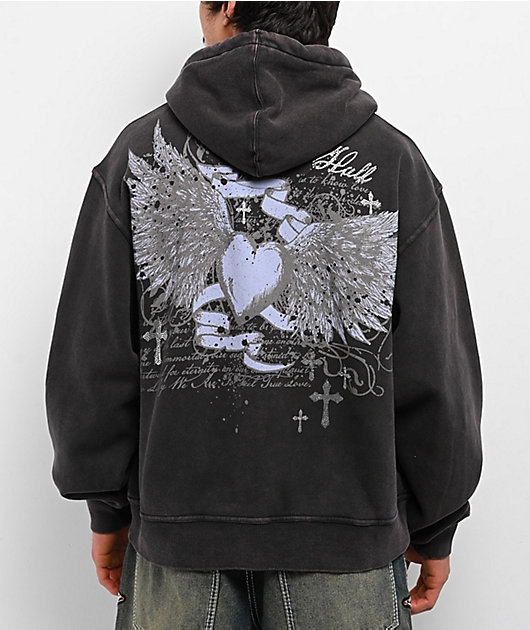 Ninth Hall Y2K Revival Black Hoodie | Zumiez