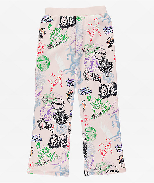 Ninth Hall Zellie Pink Sweatpants