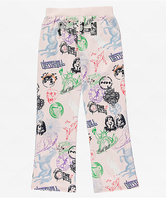 Ninth Hall Zellie Pink Sweatpants