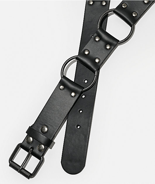 Ninth Hall Zephyr Black Harness Belt