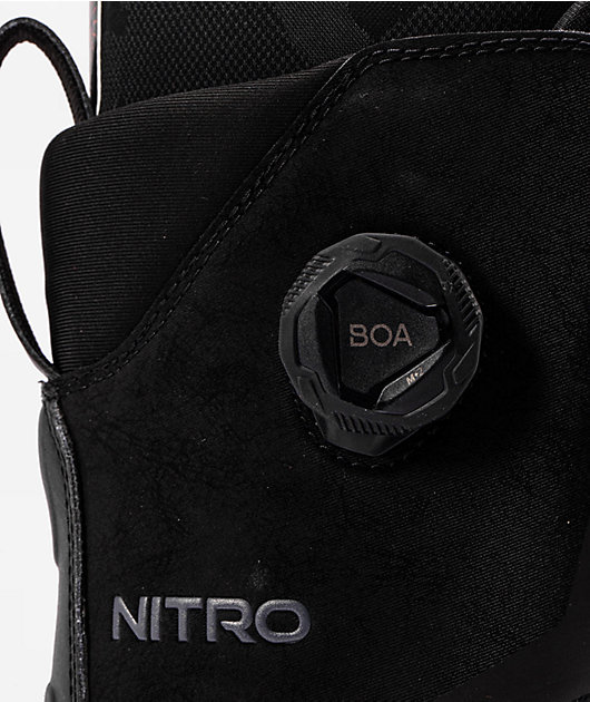Nitro Sentinel BOA® Black Snowboard Boots