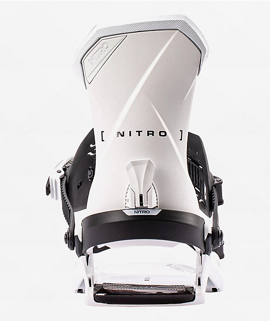 Nitro Team White Snowboard Bindings 2027