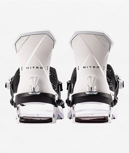 Nitro Team White Snowboard Bindings 2027