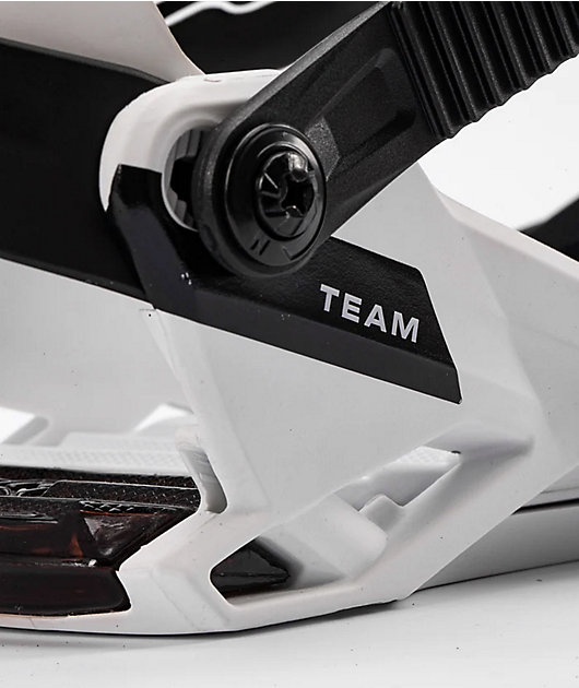 Nitro Team White Snowboard Bindings 2027