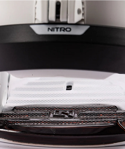 Nitro Team White Snowboard Bindings 2027