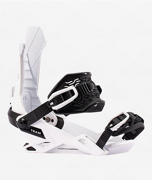 Nitro Team White Snowboard Bindings 2027