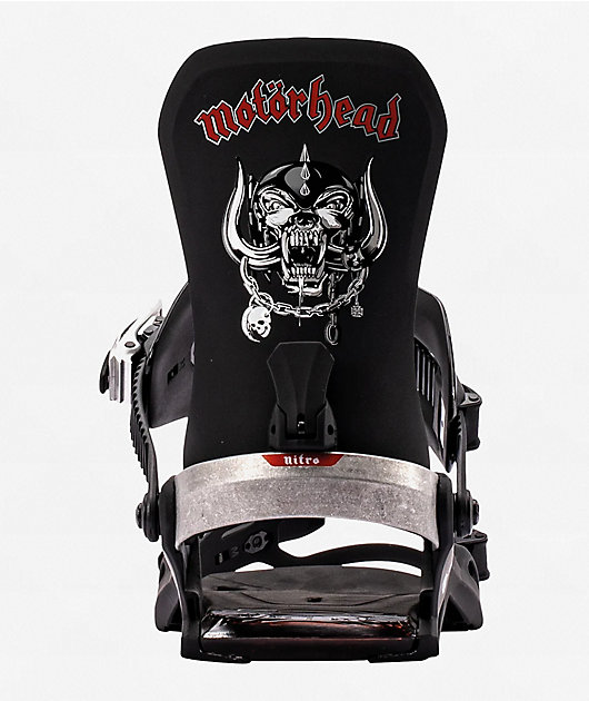 Nitro x Motörhead One Black Snowboard Bindings 2027