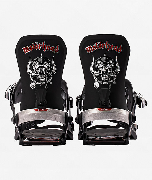 Nitro x Motörhead One Black Snowboard Bindings 2027
