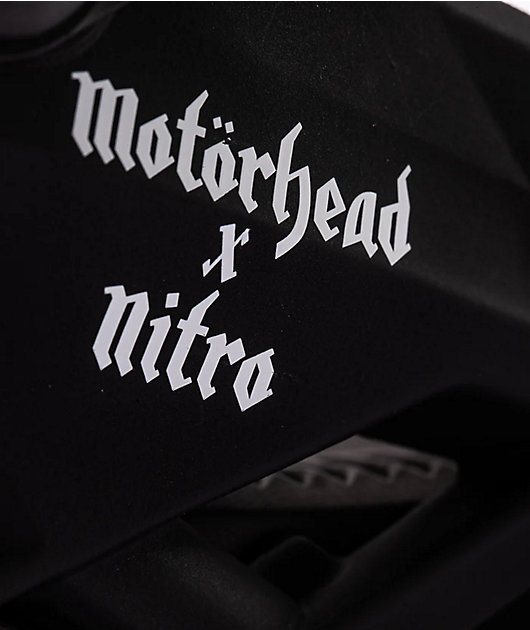 Nitro x Motörhead One Black Snowboard Bindings 2027
