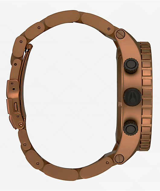 Nixon 51-30 Chrono Bronze & Black Analog Watch