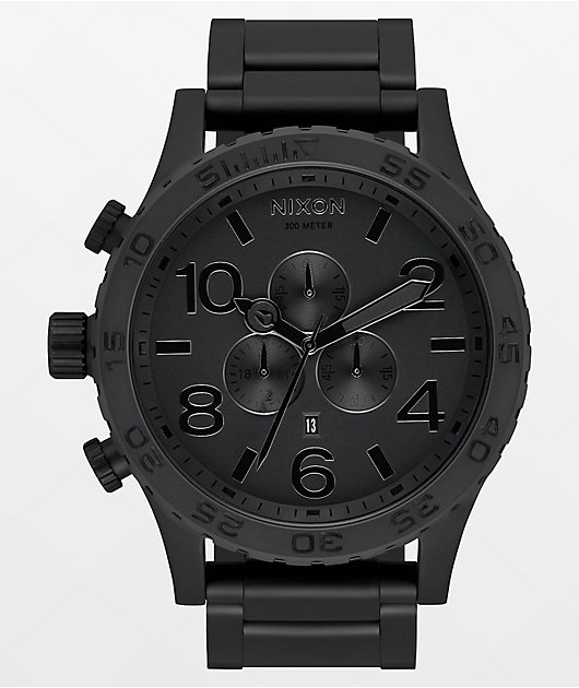 Nixon 51-30 Chrono Matte Black Analog Watch