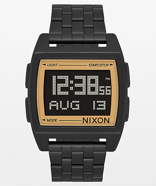 nixon gold digital