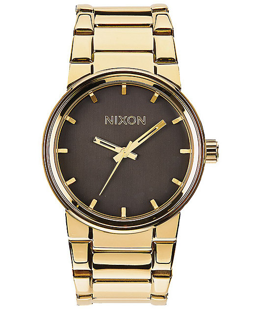 Nixon Cannon All Gold & Black Watch