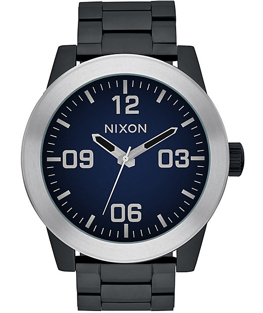 nixon corporal black