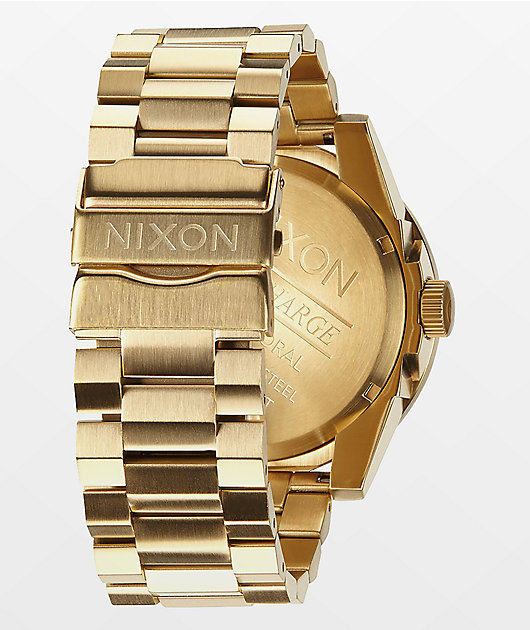 Nixon Corporal SS All Gold & Black Analog Watch