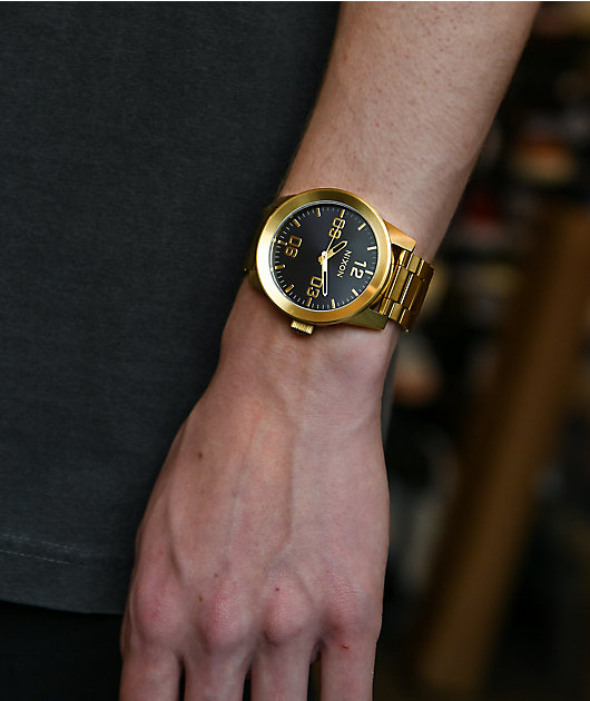 nixon ss corporal gold