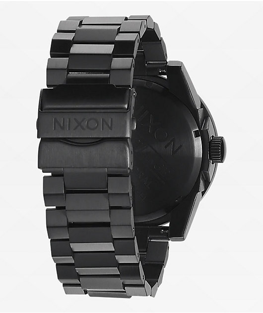 Nixon Corporal Stainless Steel Black Analog Watch