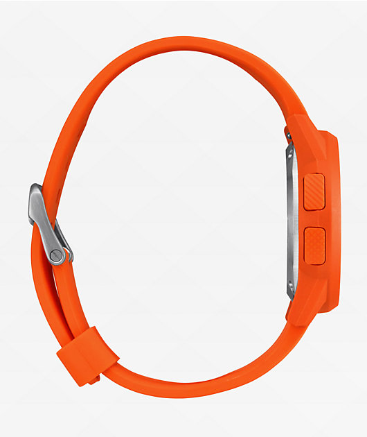 Nixon Disk reloj digital naranja