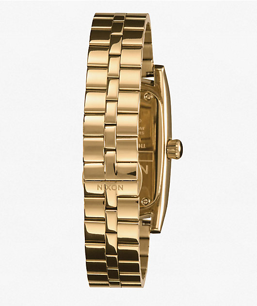 Nixon Frankie Mid Century, Gold & Black Analog Watch